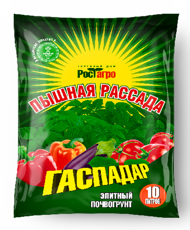 Почвогрунт Пышная рассада Гаспадар